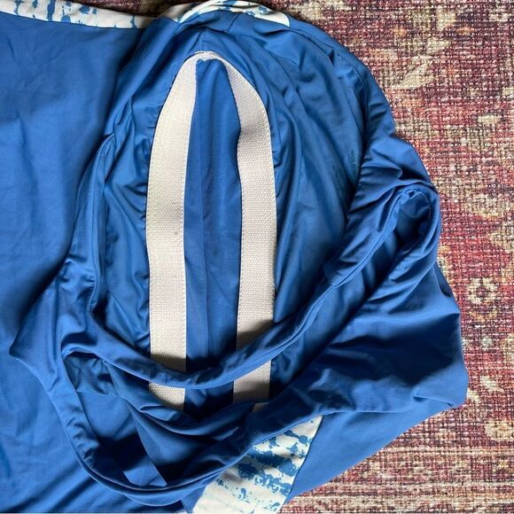 Carve Designs Blue Women's XL one piece Swimwear side stripes - Picture 11 of 12